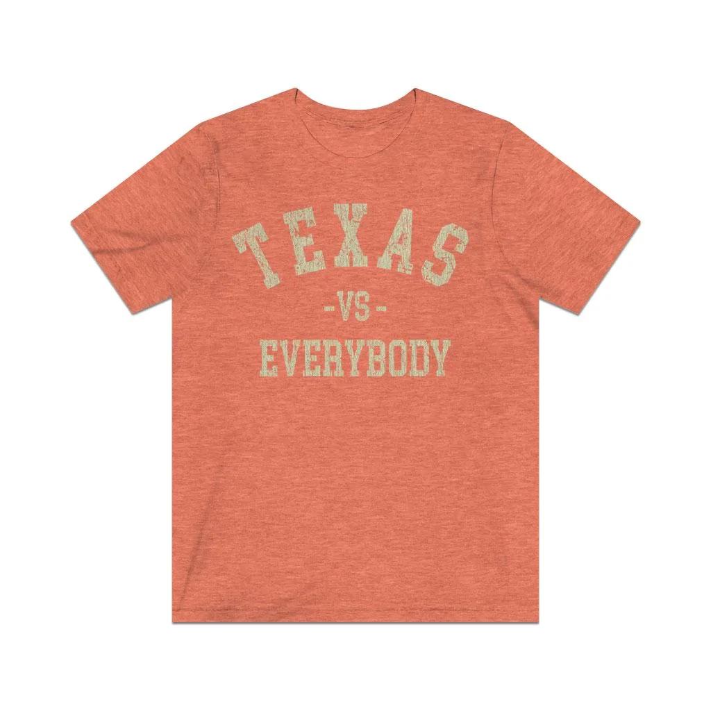 Texas vs. Everybody 1893 Vintage Men s T shirt S