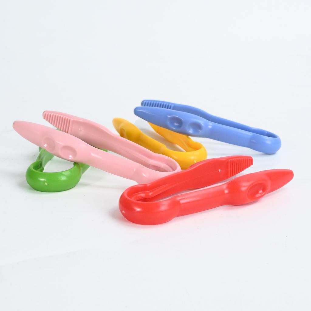 5PCS Children Plastic Tweezers Sorting Counting PreschoolToddler Fine Motor Skill Biology Kids Educational Toys