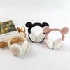 For Girls Bear Ear Cat Ears Warmer Headband Women Earmuffs Winter Ear Cover Korean Plush Earlap