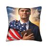 In Memory Of Charlie Kirk Pillow Cover Vintage Pillow Case For Living Room Bed Chair Design Cushion Cover Gift
