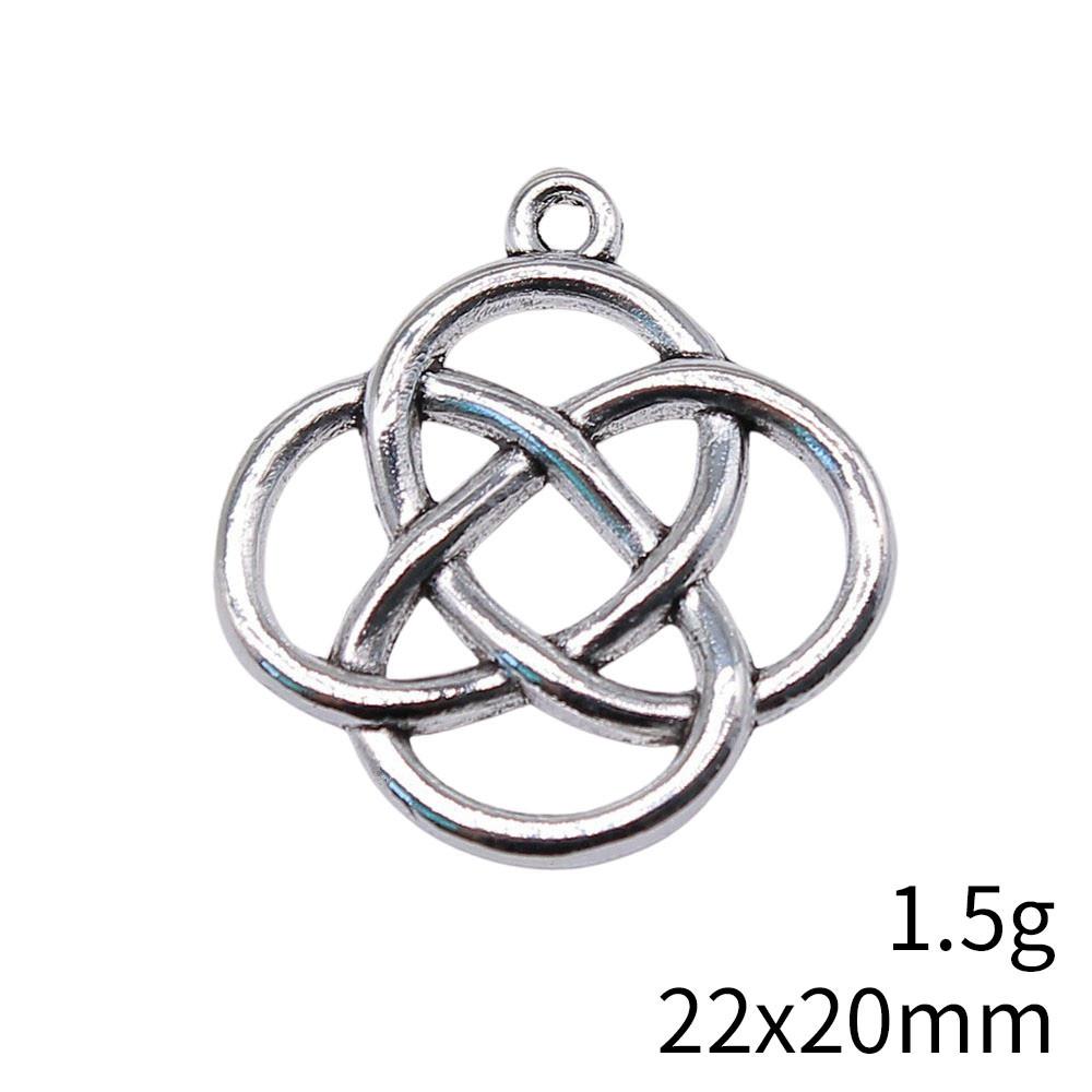 Valentine's Day Charms For Necklace Chinese Knot Chinese Character Charms Pendant Women's Bag Pendant Accessories