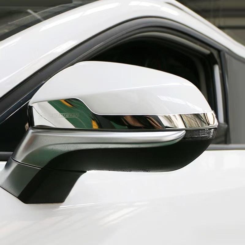 For Changan CS35 Plus 2024 Rearview Mirror Sticker Trim Deco Protector Stainless Steel Accessories
