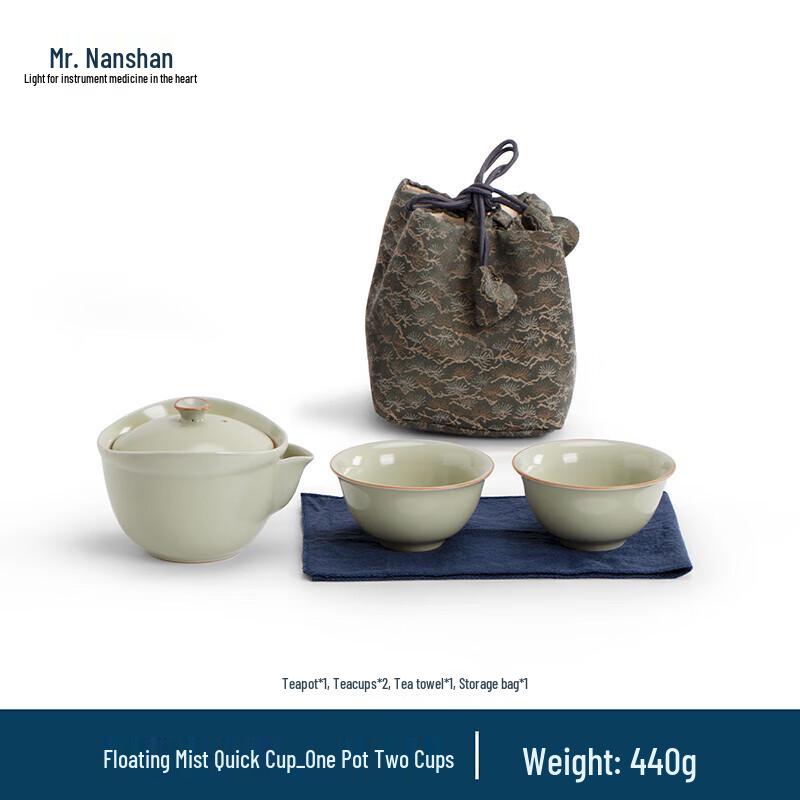 

Nanshan Mr. Portable Travel Tea Set (One Pot, Two Cups)