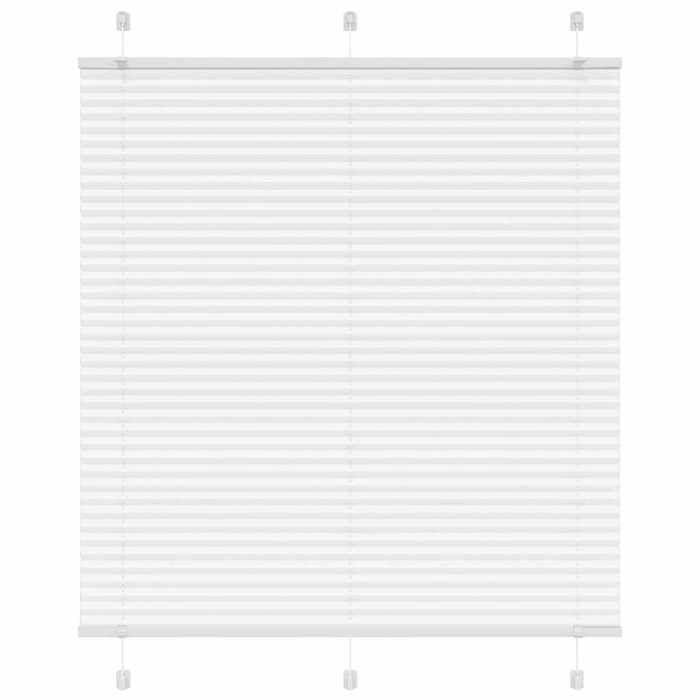 VidaXL Store Plissé Blanc 120x150cm Largeur Du Tissu 119,4cm Polyester, Store Plissé De Fenêtre, Store Accordéon, Store 4015504