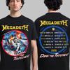 Maglietta Megadeth Tour Nordamericano 2026 Damn The Torpedoes
