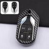 Kohlefaser Autoschlüsselanhänger Hülle Etui Ringhalter Für Maserati Ghibli Levante Quattroporte 2014- Zubehör