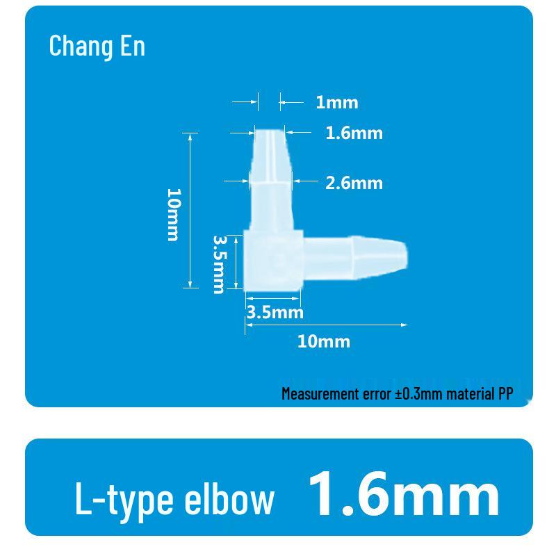 Plastic 90° Hose Connector Elbow Barb