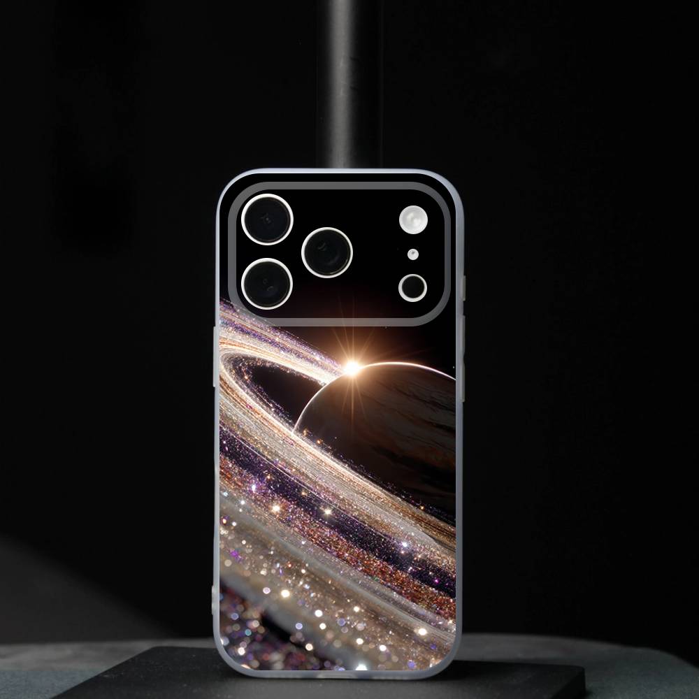 Moon Galaxy Universe Cool For iPhone 11,12,13,14,15,16,17,Pro,Max,Plus,Mini,SE4,E Phone Case Magnetic For Magsafe Wireless