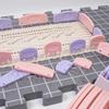 20Pcs Knit Blocking Combs with Pin Set 4-Pin 8-Pin Knit Blocking Pin Knit Blocking Pin for Crochet Knitting Needlework