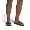 New Adidas Adilette Aqua Slides Core Black Gold Metallic EG1758