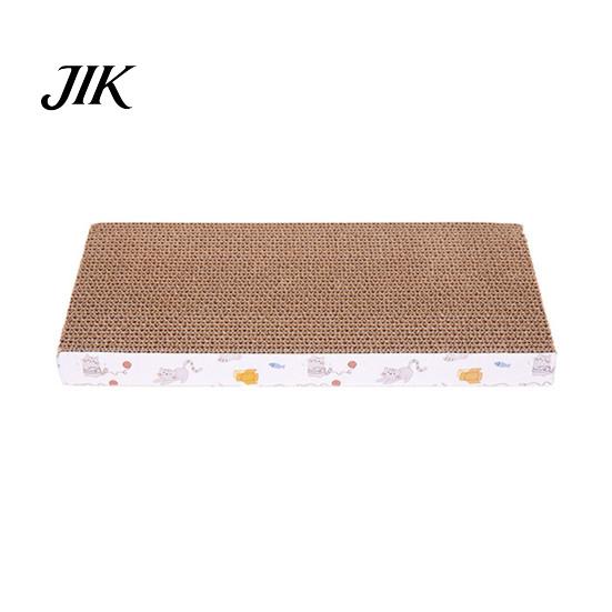 Eco Friendly Cat Scratcher Scratching Post No-Shedding High-Density Corrugated Paper Scratch Toy Wave Shape Design Household Reusable Pad