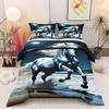 "Foo Fighters Band Logo Black Design Bedding Set (1 duvet cover, 2 pillowcases, duvet not included)"