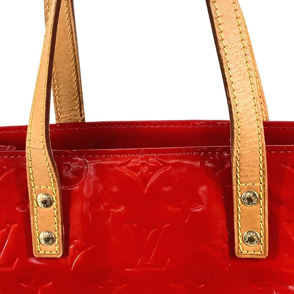 Louis Vuitton M91086  MonogramVernis Lead MM Vertical Tote Bag Shoulder Bag