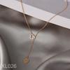 Women's Love Double-layer Clavicle Necklace, Minimalist Ins Style, Unique Influencer Trending Neck Chain