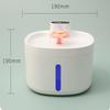 2.6L Large Capacity Automatic Cat Fountain Wireless Smart Pet Water Feeder Dog Water Dispenser with Sensor Cat Drinking Bowl