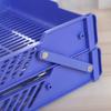 Dual-Layer Movable Large-Capacity Plastic Desktop Organizer Tray
