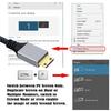 xiwai 4K 60Hz High Speed HDMI Male to Micro HDMI Male Cable with Sleeved Straight Connector for Laptop Monitor HDTV 30cm 2.0 Type-D Computer,