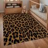 Neuer Eingang Stilvoller Leopardenmuster Teppich rutschfest weicher Bodenteppich für Wohnzimmer Schlafzimmer Kinderzimmer Dekor Mehrere Größen