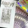 11.5*6.5cm Happy Tarot with Guidebook Laser Edition