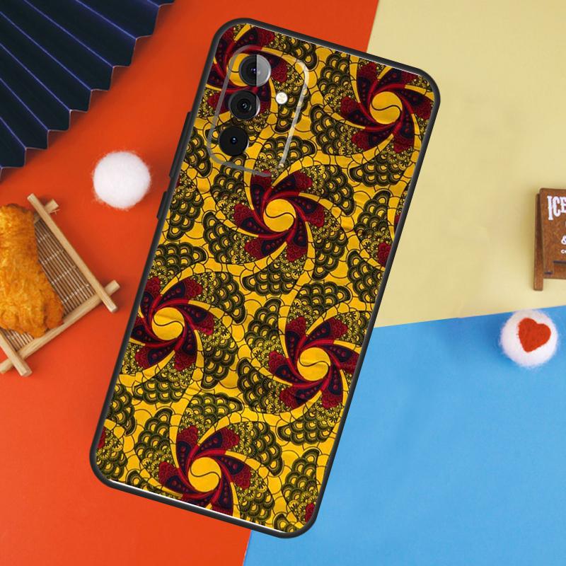 African Style Fabric Print Case For Samsung Galaxy A53 A33 A13 A54 A34 A14 A56 A36 A16 A06 A12 A32 A52 A35 A17 A15 A55