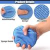 Microfiber Applicator Pads, Set of 4, Car Wash, , Car , Maintenance, Repellent,