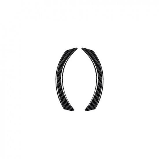 Carbon Fiber Driver Dashboard Meter Frame Edge Cover For Mazda 3 Axela -2024