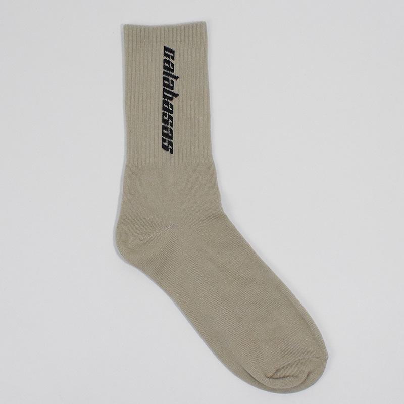 Kanye High Top Coconut Cotton Hip Hop Skateboard Socks