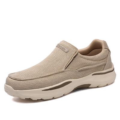 Herren lässige Canvas-Slipper Herren Frühling und Sommer bequeme lässige Sportschuhe Übergröße Fahrschuhe neue39-48