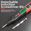 HT96A Digital Voltage Tester for Electrical Voltage Detection with Voice Broadcast NCV Line Continuity and LED Flashlight