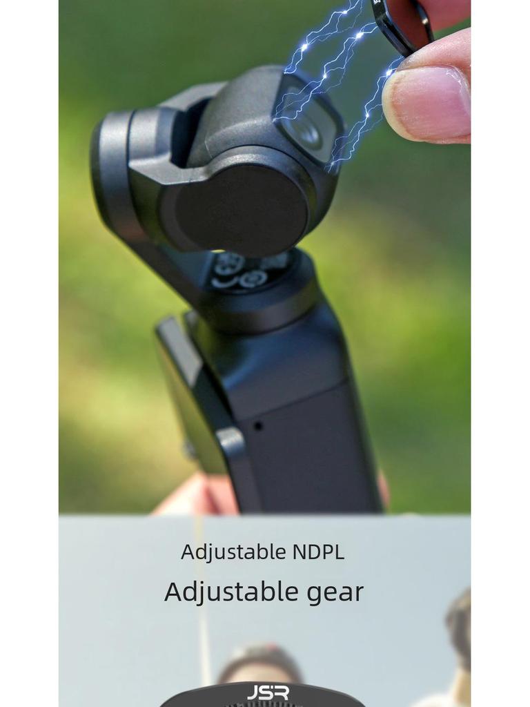 DJI Osmo Pocket 3 Filter: PL-Polarisations-, Weitwinkel- und Makroobjektive für Kameras der dritten Generation