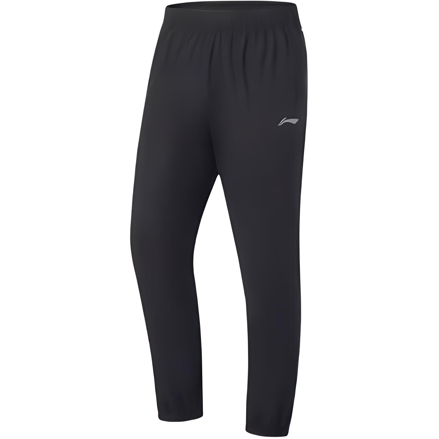 

Li Ning Running Series Regular Fit Sports Long Bottoms Men Bottoms Black AYKT327-1 M