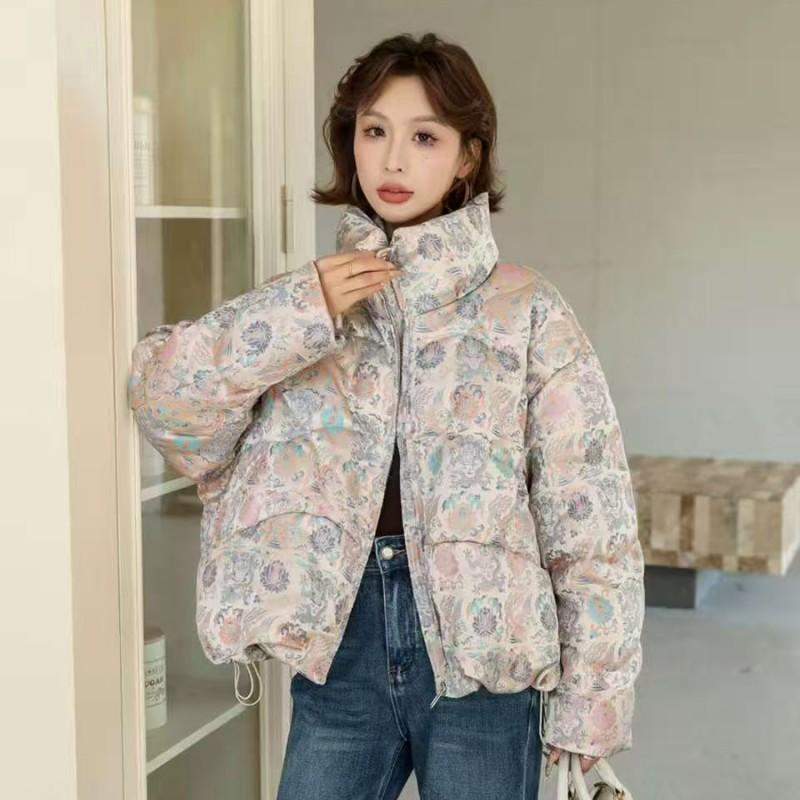 Womens Short Winter Down Jacket Chinese