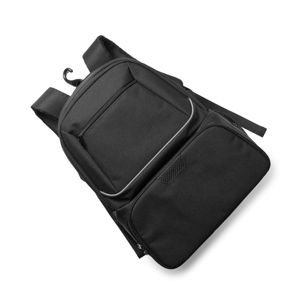 Reversible Tennis Backpack Zipper Closure Pickleball Paddle Bag  Exercise Gym Equipment