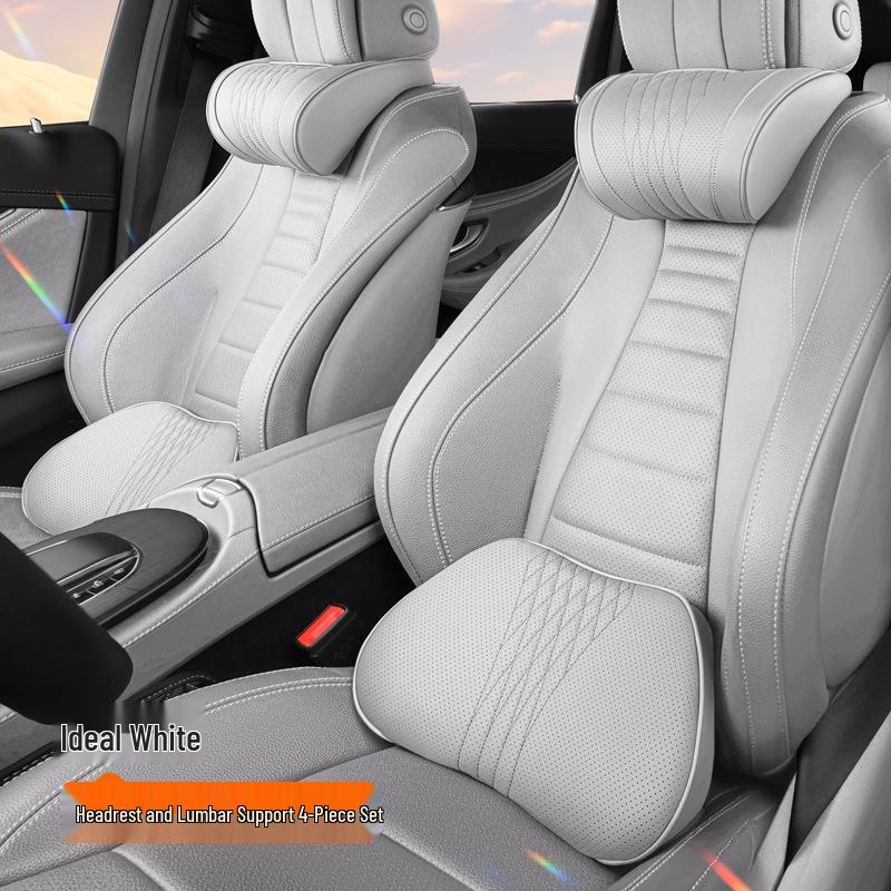 Faxi Nacken- und Lendenstützkissen für Mercedes-Benz E/C/S-Klasse und GLC Kopfstützen