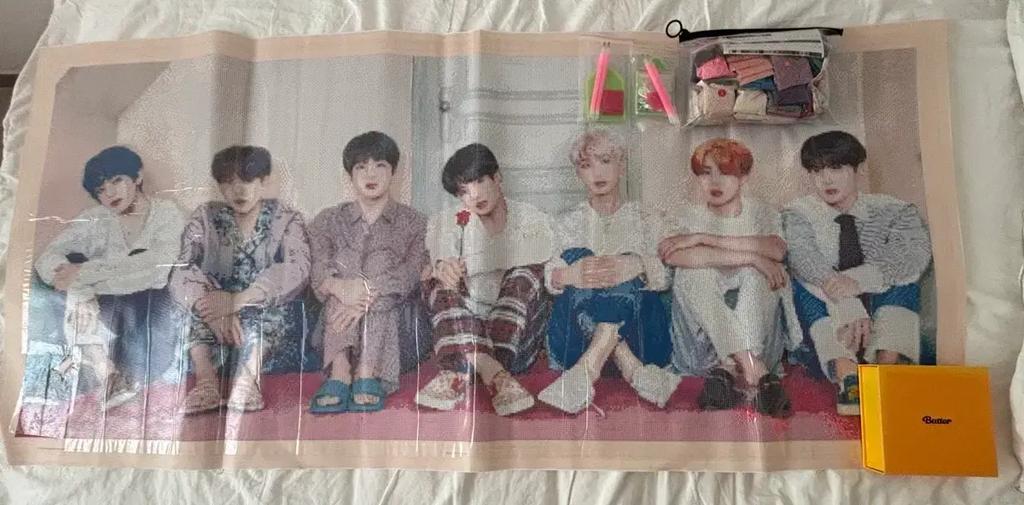 (BTS Unfinished) Bulletproof Jewelry Cross Used