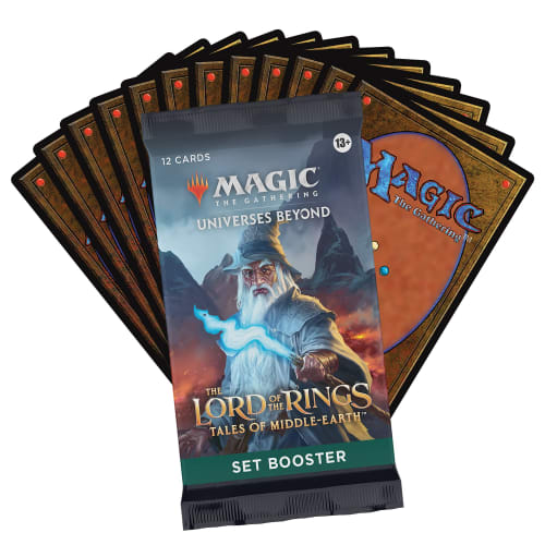 Magic: The Gathering Lord of the Rings: Middle-earth Legends Set Booster, English Version, 30 Packs, MTG Trading Cards, Wizards of the Coast, D1523000