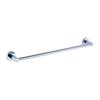 Modern Minimalist Chrome-Plated Zinc Alloy Double Towel Bar Set Bathroom Accessory Home Hotel
