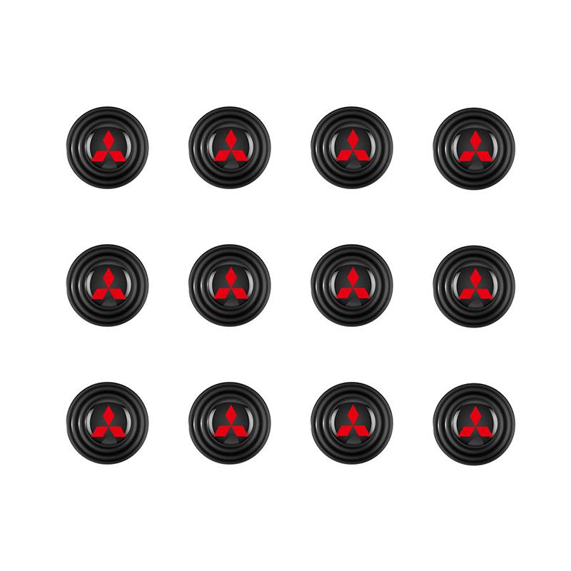 Silicone Pad Car Door Closing Anti-shock Protection Cover For Mitsubishi Lancer 9 EX Colt Outlander 3 ASX Pajero L200 Galant EVO