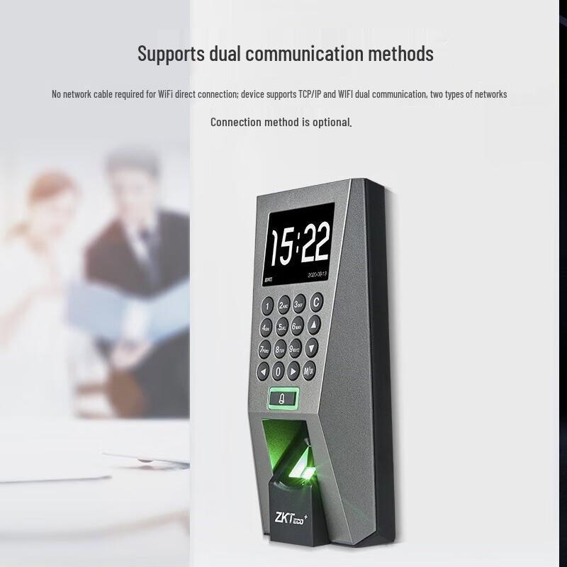 ZKTeco F18+ Fingerprint Access Control & Time Attendance System