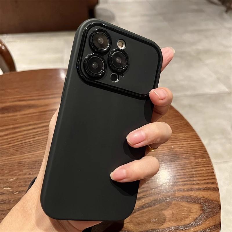 Matte Silikonhülle für iPhone 17 Air, 16 E, 15, 14 Plus, 13, 12, 11 Pro Max und 17 (bis einschließlich iPhone 17) – Stoßfester Rundumschutz