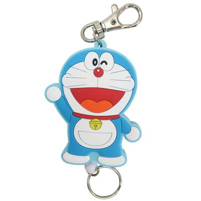SK Japan Doraemon Rubber Reel Doraemon Smiling Face 14680 Keychain,