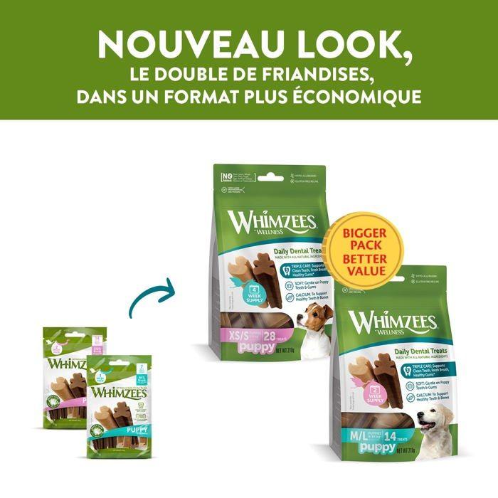 Friandise - WHIMZEES - Bâtonnet À Mâcher - Hypoallergénique - Dentaire - Petit Chien