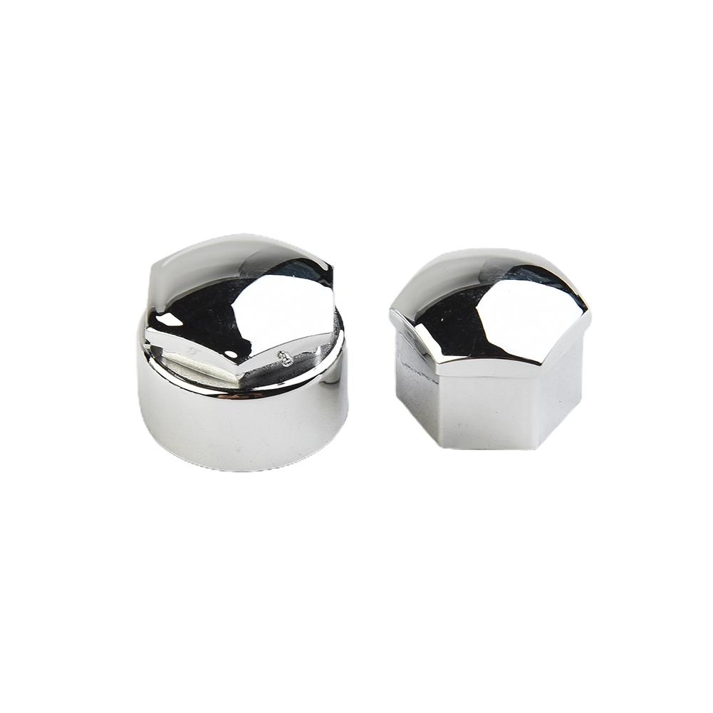 100% Brand New Nut Cap Wheel Bolts ABS Plastic Chrome