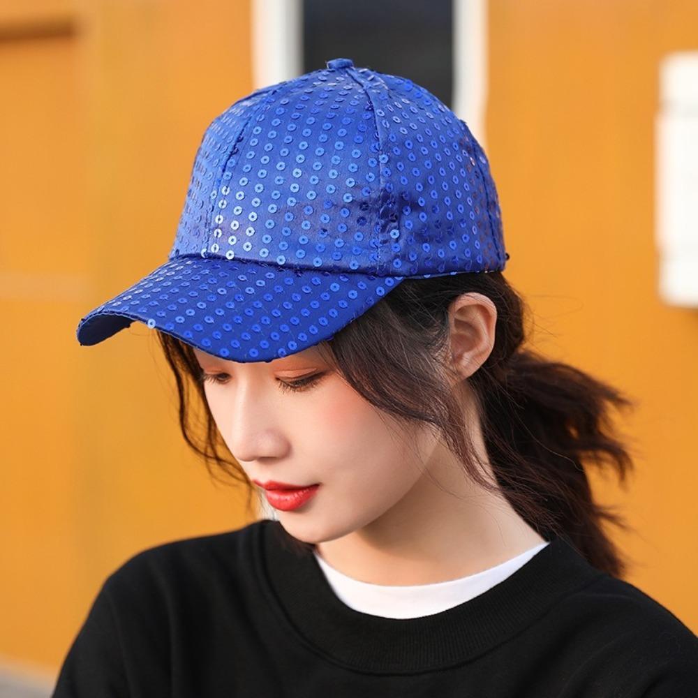 Sequined Baseball Cap Party Dress Party Deco New Performance Prop  Party