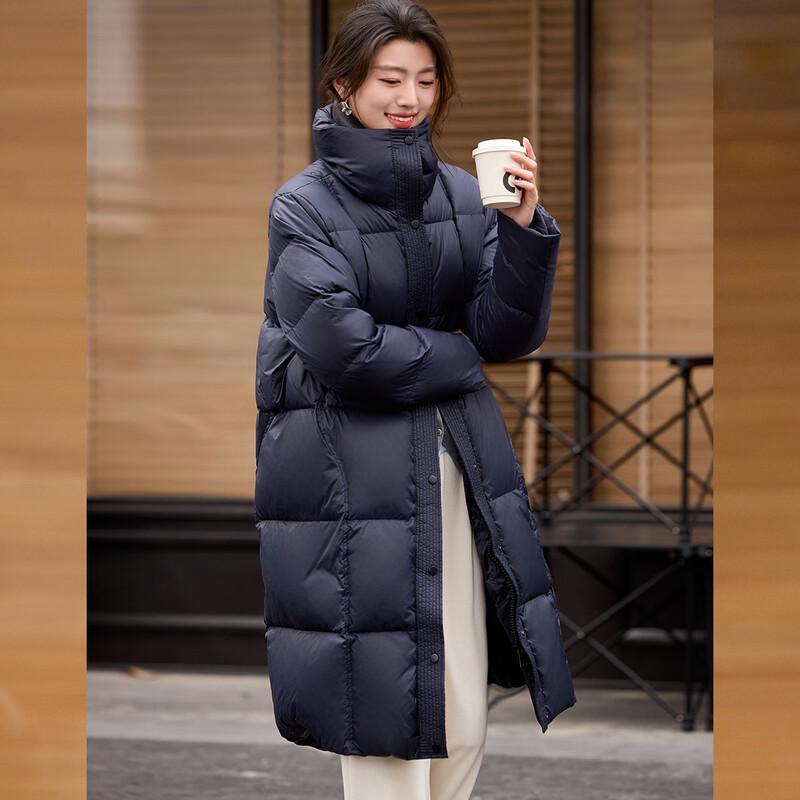 Women's Stand-Collar Thickened Warm Down Jacket