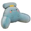Cute Cartoon U-Shaped Cushion - Soft Cotton Neck Waist Protection Pillow Sofa Bed Office Chair Backrest for Reading Support