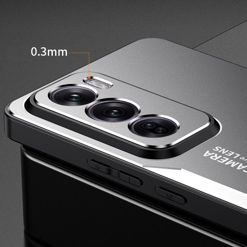 For Oppo Reno12 Pro 5G (Global) Case Aluminium Alloy Back Protective Phone Cover