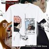 T-shirts Japonais Anime Chaud Jujutsu Kaisen Homme Enfant Coton Motif Gojo T-Shirt Ras du Cou Enfant Homme Femme T-shirt Harajuku