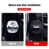 For NISSAN Altima 2010- Silicone Car Door Lock Buckle Protection Cover Elastic Anti-Collision Shock Absorbing Pad