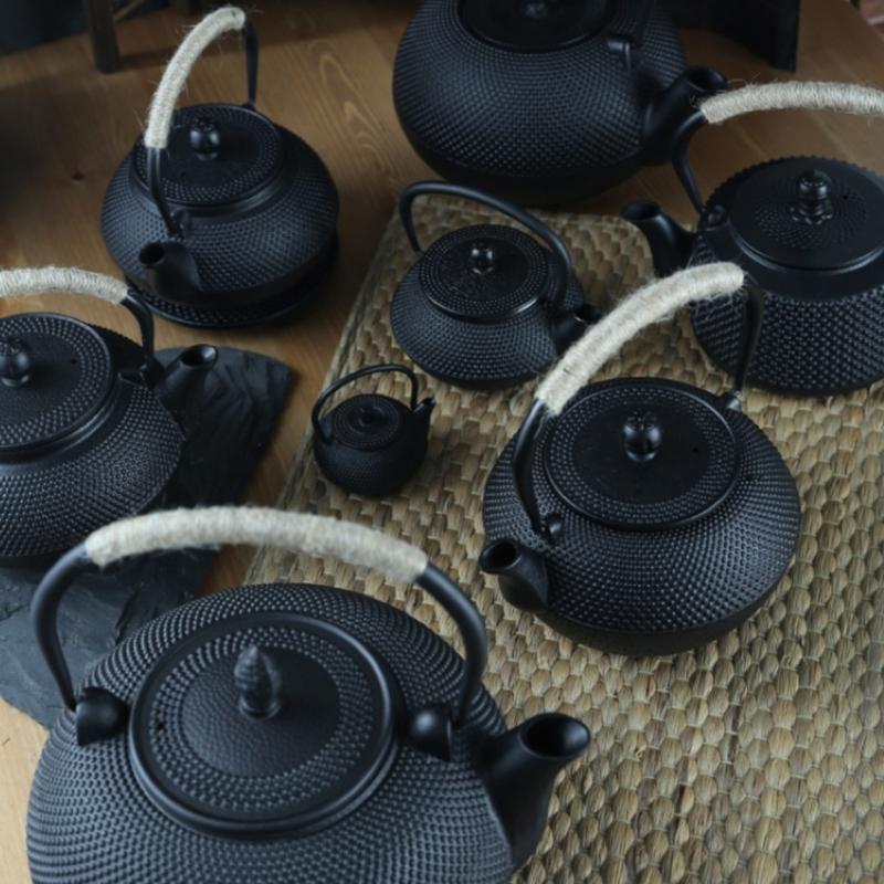 Cast Iron Tea Kettle Hot Water Kettle Household Boil Water Kettle Induction Cooker Gas Stove Universal for Stove